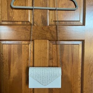 White crossbody bag/clutch